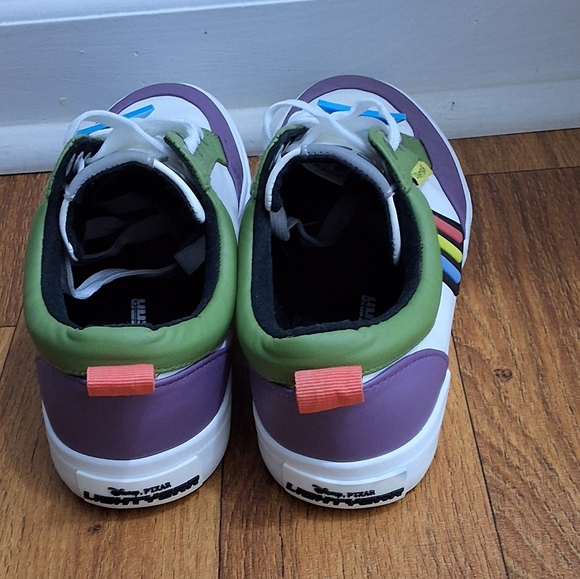 Disney Pixar Toy Story Buzz Lightyear Men's Lace Up Shoes Sneakers, Size 7 - Picture 3 of 8